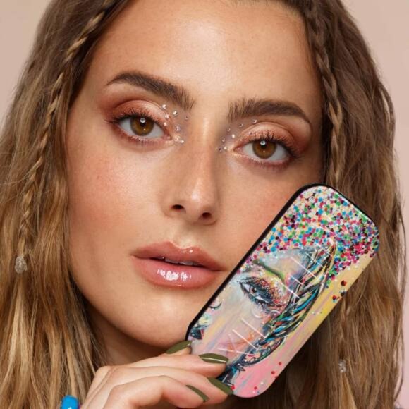 Nudestix Mini NudeGold Glam 3Pc eye and lip palette Kit - Picture 4 of 6